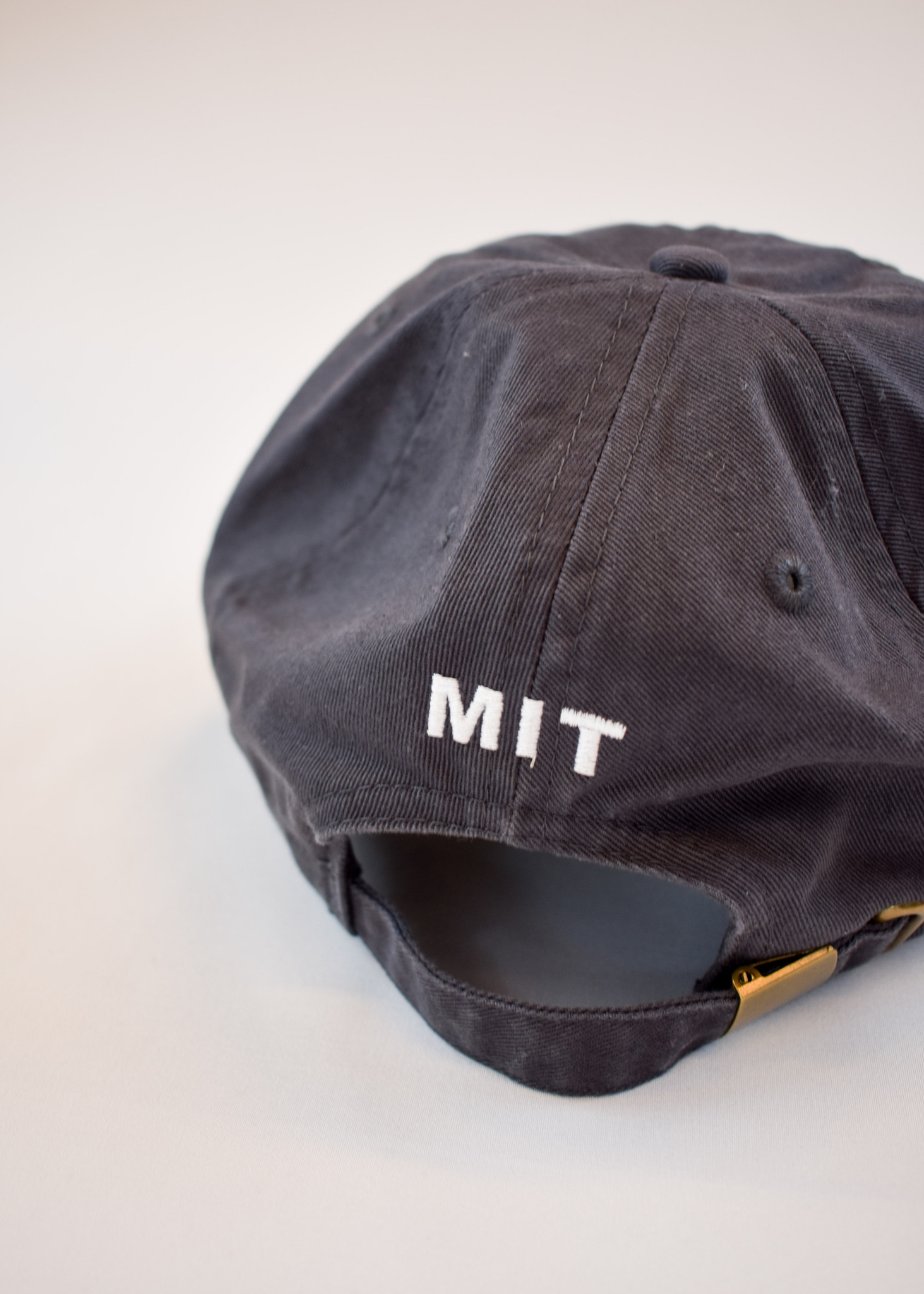 MIT HAT BINARY LOGO CHARCOAL - Sea Boston USA